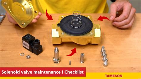 Solenoid Valve Maintenance Checklist I Tameson Youtube