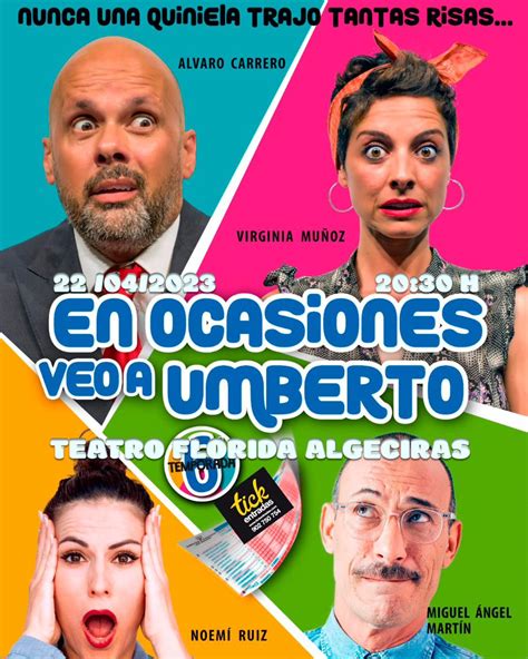 Obra De Teatro En Ocasiones Veo A Umberto