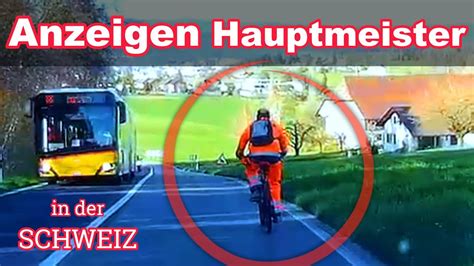 Was Macht Der Anzeigenhauptmeister Ohne Velo Helm In Der Schweiz Auf