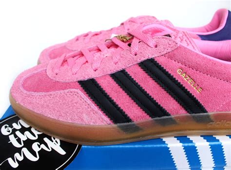 Adidas Gazelle Indoor W Pink Bliss Purple Uk 3 4 5 6 7 8 9 10 11 12 13