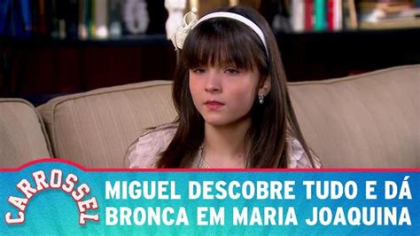 Miguel descobre tudo e dá bronca em Maria Joaquina Vídeo Dailymotion