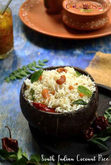 COCONUT RICE RECIPE SOUTH INDIAN COCONUT RICE RECIPE THENGAI SADAM