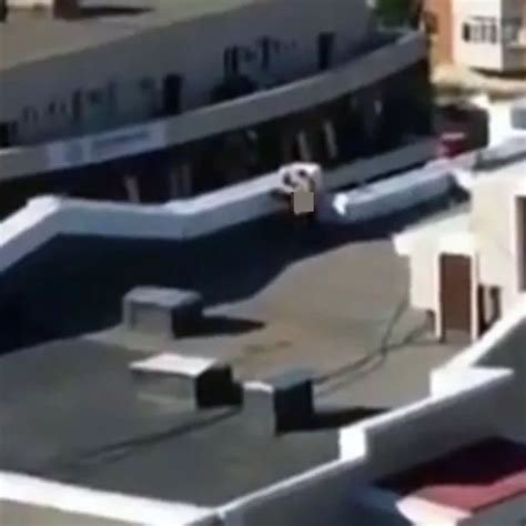 Randy Couple Opt For Sex With A View As They Re Spotted Getting Amorous On A Rooftop Irish