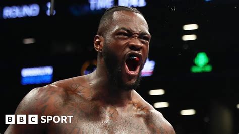 Anthony Joshua Deontay Wilder Calls Out Briton After Beating Bermane