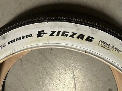 Vee Tire Zig Zag 20x4 0 White Wall Tire Folding Bead Multi Purpose