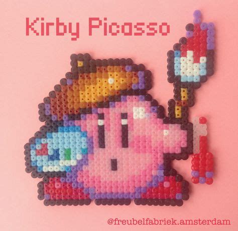 38 Ideas De Kirby Plantillas Hama Beads Hama Beads Hama