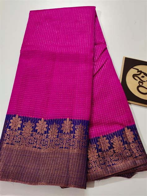 Pure Banaras Spun Silk Jacquard Sarees Siri Designers