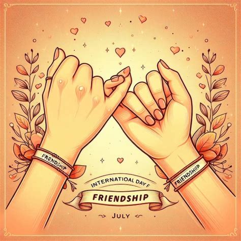 Dia Internacional Da Amizade International Day Of Friendship Um