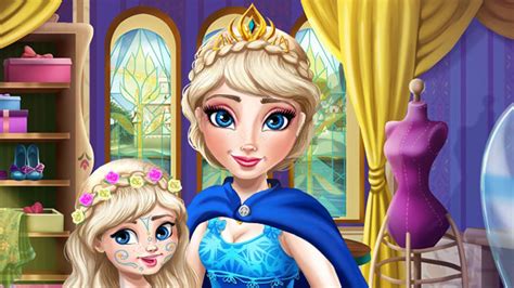 ღ Disney Frozen Princess Elsa Mommy Real Makeover Cute Baby Games