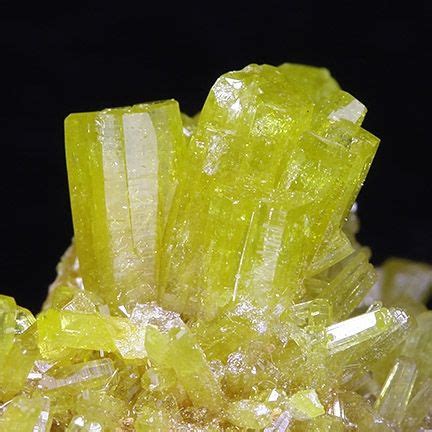 Pyromorphite 9th Level Jersey Vein Bunker Hill Mine Kellogg Coeur