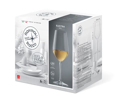 Electra Wine Glass 350ml - Set 6 - Out Of The Box