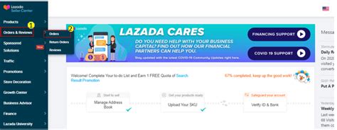 How Can I Track ‘delivered Order On Seller Center Lazada Seller Center