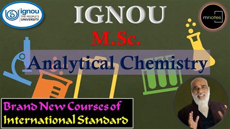 Ignou Msc Analytical Chemistryഎംഎസ്‌സി അനലിറ്റിക്കൽ കെമിസ്ട്രി