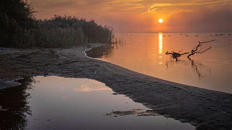 Sonnenaufgang Am Steinhuder Meer Foto And Bild Landschaft Himmel