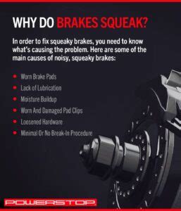 How To Stop Brakes From Squeaking and Squealing | PowerStop