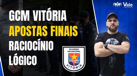 VALE TUDO GCM VITÓRIA RACIOCÍNIO LÓGICO MATEMÁTICO YouTube