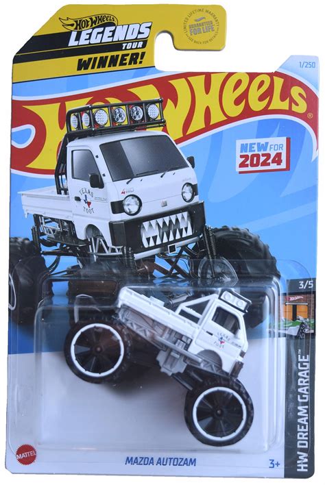 Amazon Mattel Hot Wheels Mazda Autozam HW Dream Garage 3 5 White