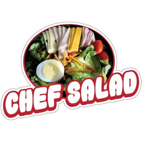 Signmission 12 In Decal Concession Stand Food Truck Sticker Chef