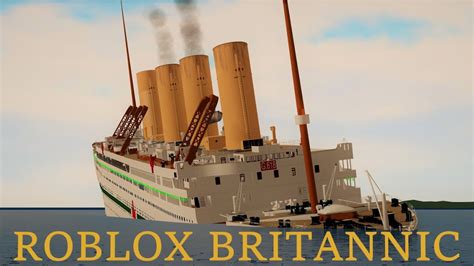 Sinking Ship Roblox Britannic [official Trailer] Youtube