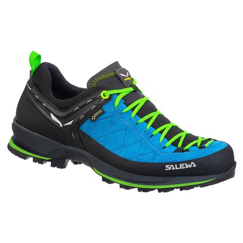 Salewa Scarpe Ms Mtn Trainer Gtx Approach Gore Tex Blue Danube