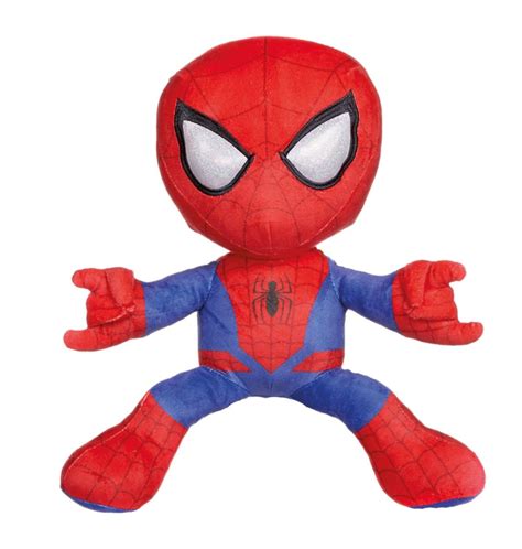 Peluche Spiderman G Ant Cm Debout Peluche Rouge Et Bleue