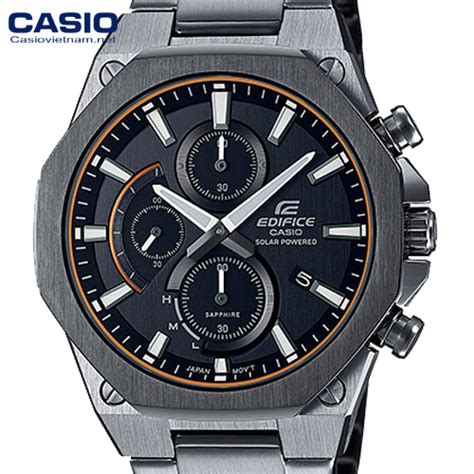 Đồng Hồ Casio Edifice EFS S570DC 1A Nam Dây Kim Loai Kính