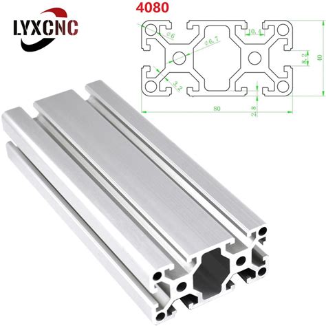 Extrusi N De Perfil De Aluminio Para Impresora D Cnc Carril