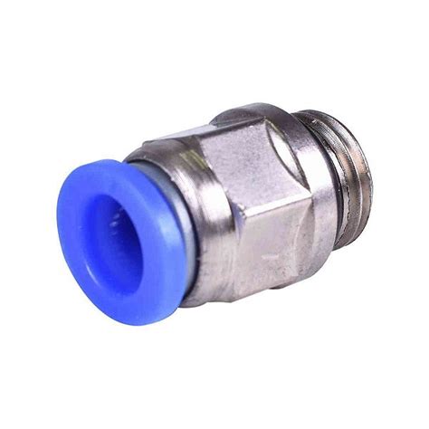 Conexão Reta Macho 10mm X 1 4 Rosca Bsp Valvutex Automação Pneumática