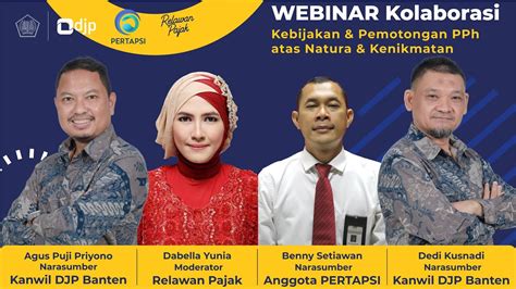 Webinar Kolaborasi BIJAK Kebijakan Pemotongan PPh Atas Natura