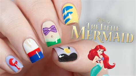 Little Mermaid Nail Designs