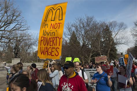 Fast food strike and protest for a $15/hour minimum wage a… | Flickr