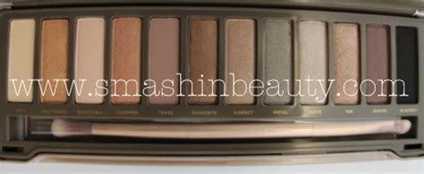 Makeup Review Urban Decay Naked Swatches