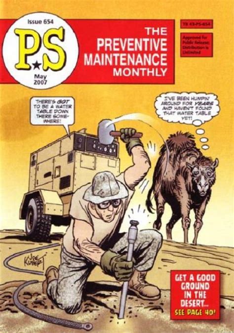 Ps Magazine The Preventive Maintenance Monthly 668 Department Of The Army Comics