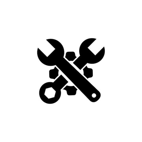 Premium Vector Wrench Icon Vector Design Template