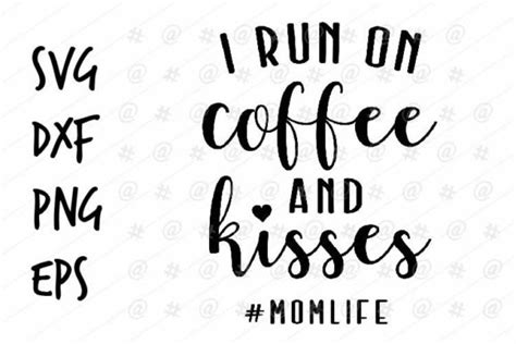 Coffee And Kisses SVG Graphic By Spoonyprint Creative Fabrica