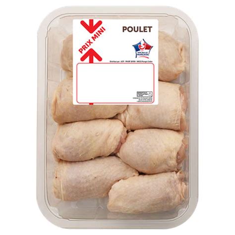 Haut De Cuisse De Poulet Blanc Prix Mini 1 Kg La Belle Vie