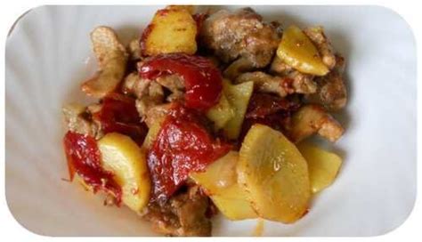 Ricette Di Maiale Carne Con Patate E Peperoni Sott Aceto Rete News