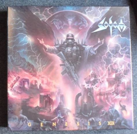 SODOM GENESIS XIX BOX 2 LP CD 2020 Limited Edition NEU Splatter Vinyl