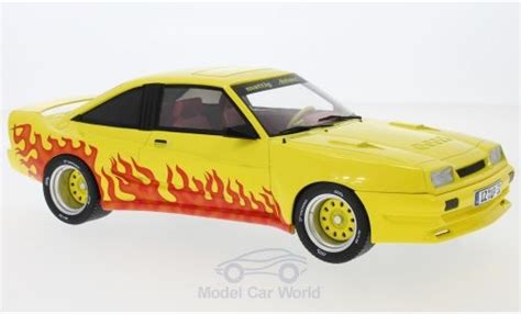 Modellautos Opel Manta Bos Models B Mattig Gelb Blau Avec