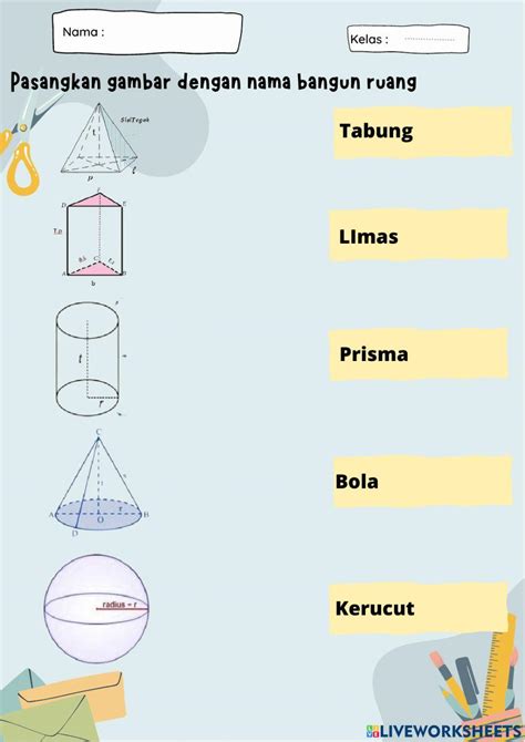 Lkpd Luas Bangun Ruang Worksheet Live Worksheets