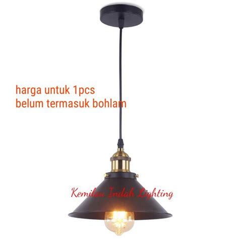 Jual Sl Lampu Gantung Hias Vintage Retro Fitting E Dekorasi