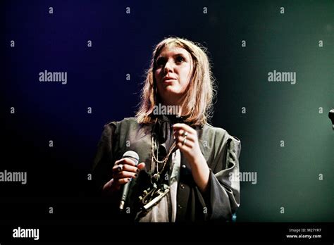 The Swedish Singer Songwriter And Musician Lykke Li Performs A Live