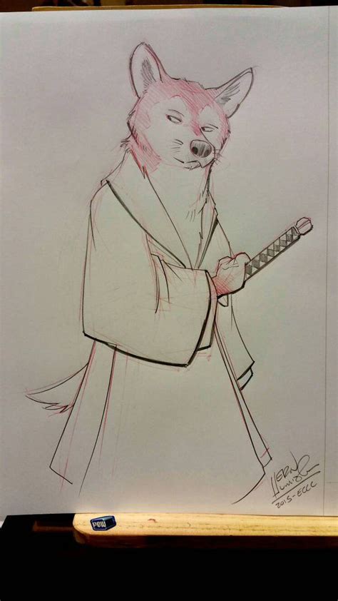 Samurai Dog | Bear character design, Character design, Superhero art