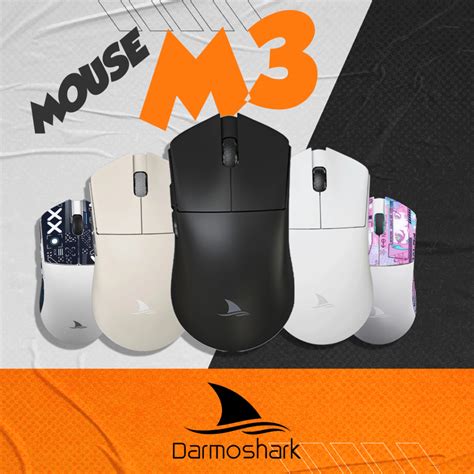 Darmoshark M Pro Max Gaming Mouse Modes Support Wire Wireless