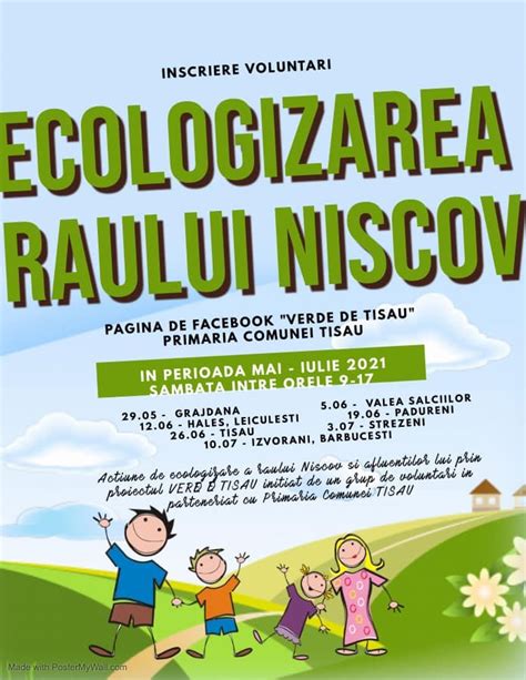 Apte Ac Iuni De Ecologizare N Fiecare S Mb T Pe Valea Ni Covului I