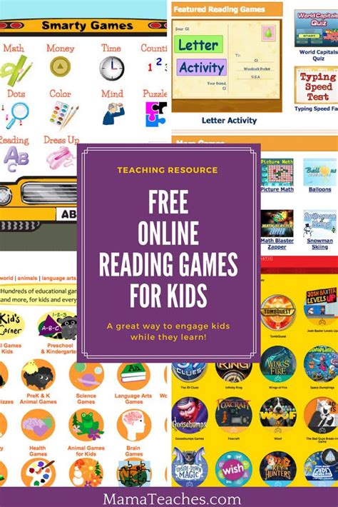 Reading Games Kindergarten Free Get The Fun Started With These Alphabet ...