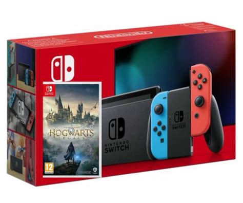 Nintendo Switch Neon Blue Red Upgraded Version Гра Hogwarts Legacy