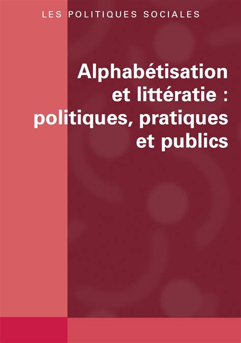 Revue Les Politiques Sociales Cairn Info