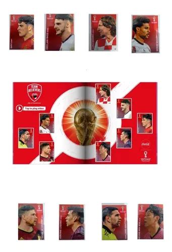 2 Kits Figurinha Coca Cola Copa 2022 16un Parcelamento Sem Juros