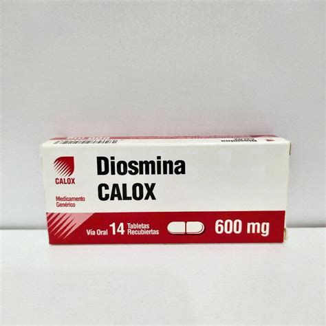 Medicina Diosmina Mg X Tab Calox Sihay